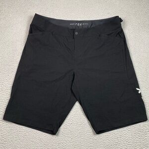 Fox Racing Ranger Shorts Men's Size 40 Black MTB Mountain Bike Cycling Stretch